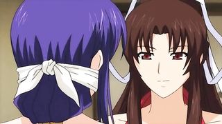 Ninja Girls tied up and gagged hentai