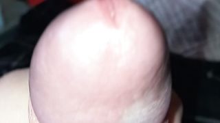 Gay boy playing with dick