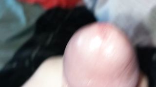 Gay boy playing with dick