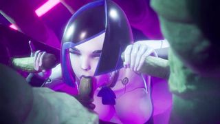 Hard sex with DEMI [4K, 60FPS, 3D Hentai Game, Uncensored, Ultra Settings]