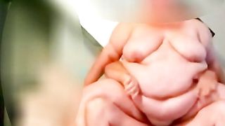 Suomalainen Ssbbw ratsastus ja imetys