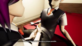 Hentai Yandere Handjob Blowjob