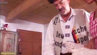 busty mature deep double anal fisted