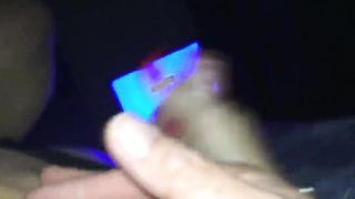 Sissy cums while being fucked