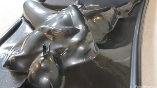 Vacbed Lube with Vibrator Orgasm