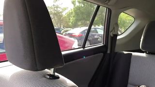 Road Trip Fun and Close up Public Action