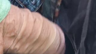 Road Trip Fun and Close up Public Action