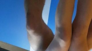 Two Czech Teen has a quicky in a Pool Cabin