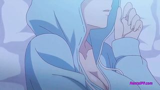 Horny Brunette Hentai Stepsister Share Same Bed With Stepbrother