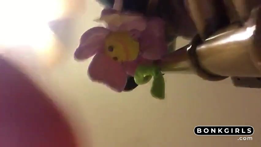 Moaning Asian Girlfriend Gets Plowed