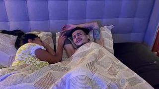 I fuck my friend's husband while she is sleepy