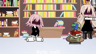 Caught mausterbating in library (gacha lesbian sex)
