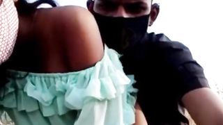 Indian college girl hard fuck outdoor