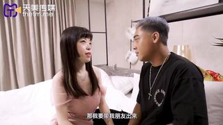 TMW089 Celebrity Sex Story Friend Fucks After Sleeping [Domestic] Tianmei Media Homemade Original AV Chinese Subtitles