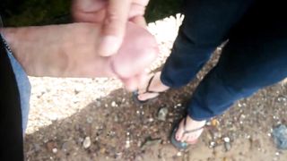 Carol wanks Dave of outdoor