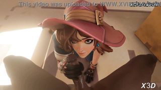 3D hentai SFM short compilation