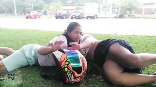 Outdoor compilation of Michell and Paula