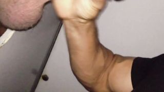 Big load of cum at the glory hole 411gloryhole.com