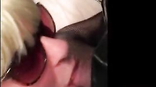 Crossdresser Mouthfuck