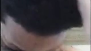 Hung White Boy Grabs Black Bitch Head Fuck