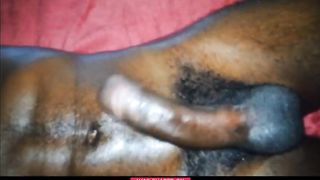 Young handsome black guy massaged and then he fucks me BBK