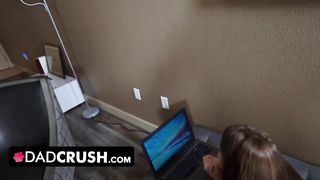 Sneaky Teen With Big Ass Kayla Paris Wants Step Daddy's Prick Deep In Her Juicy Pussy - DadCrush