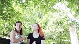 Ersties: Amateur Babes Enjoy Some Bondage & Strapon Action