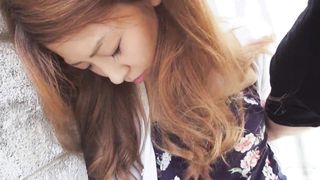 The other day, I found a girl who was and sleeping in a parking lot that was already high. Uemoto Yayoi 1