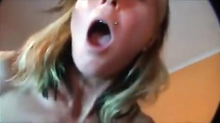 Wild Mature Cougar Sucking and Fucking Young Stud with Big Penis