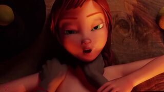 Anna Frozen Hardcore Sex 3D animation