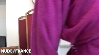 Horny old pervert asks his Asian nursemaid to fuck