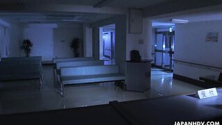 Japanese brunette Kai Miharu group sex,uncensored.