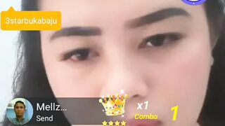 Indonesian bigo girl show tits