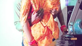 Muslim boy fucking Hindu maid bhabhi in kitchen