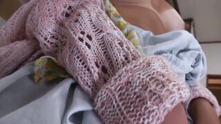 ASIAN JAPANESE PORN HOT GIRL ENJOYS A DILDO FUCK THEN RIDES