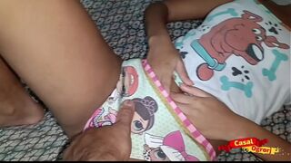 a Brazilian teen stepdaughter passionate about anal sex