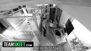 Teamskeet - Petite Redhead Is Willing To Do Anything Rather Than Going To Jail After Getting Caught Stealing