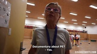 Czech Streets – Horny PE Teacher