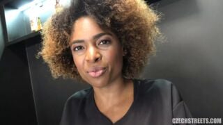Czech Streets – Extra Sexy Black Hairdresser