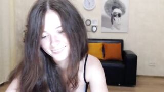 Cute 18 y.o. webcam perfect body brunette dancing