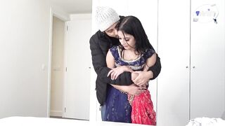 Desi Teen Girl gets FUCKED hardcore by her Brother in law