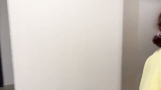 black guy fucks me hard in the stairwell