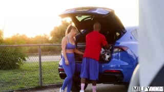 MILFY Fit Hot Soccer Mom Rides Young Coach's Thick BBC