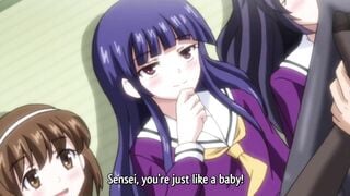 Hentai virgin school girls reverse gangbang teacher