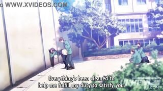 Hot College Girl Want an Anal at Public! Hentai [Subtlited]