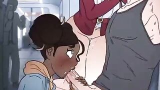 Hentai in the subway