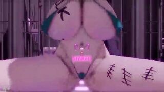 Akeno DXD Fucked while dancing Hentai 3D ANIMATION