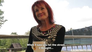 Czech Streets – Mrs Irena Loves Money & Cocks