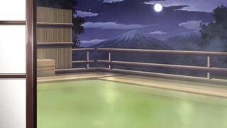 Naughty hentai step sister walks in on stepbrother having shower and sucks his big cock