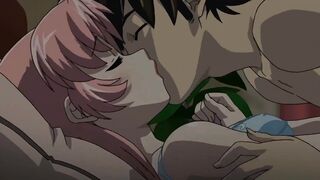 virgin couple having sex after their wedding (hentai)